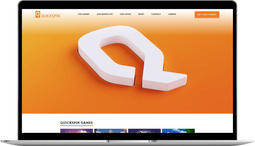 Quickspin mockup