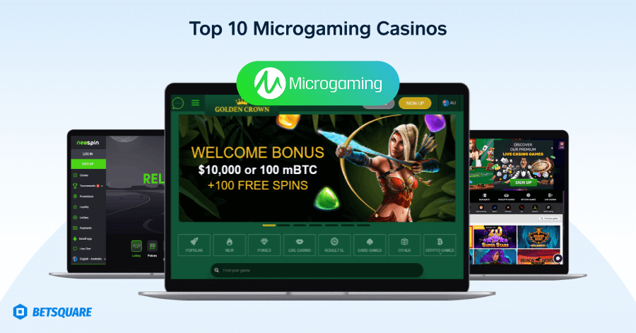 Top 10 Microgaming Casinos