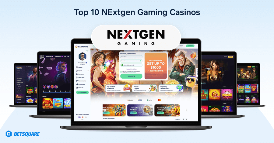 Top 10 NextGen Gaming Casinos