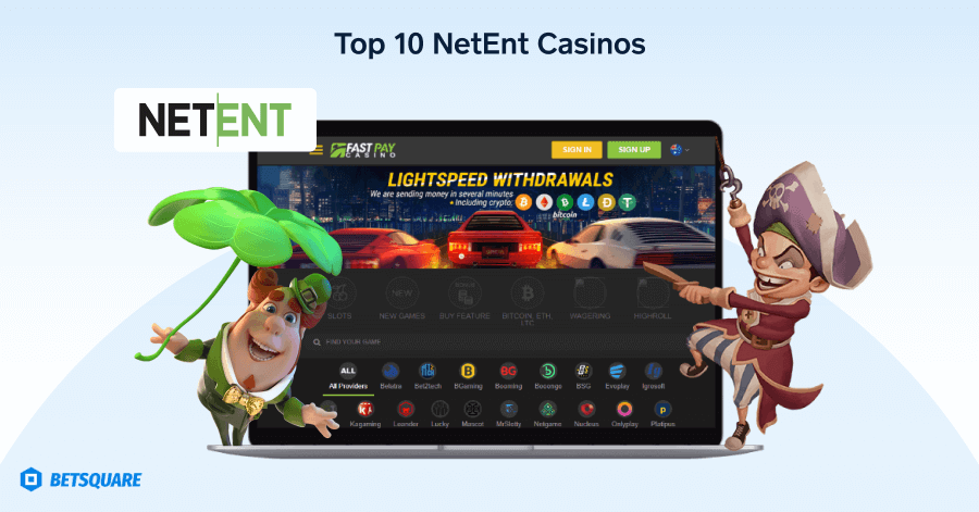 Top 10 NetEnt Casinos