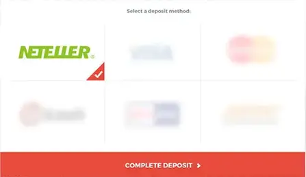 selecteer neteller als betaaloptie