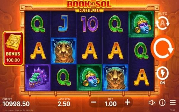 Book Del Sol Multiplier by Playson