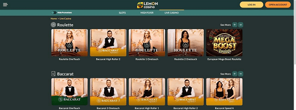 Enjoyment at Lemon Casino mandates deposits, as free games aren’t available directly.
