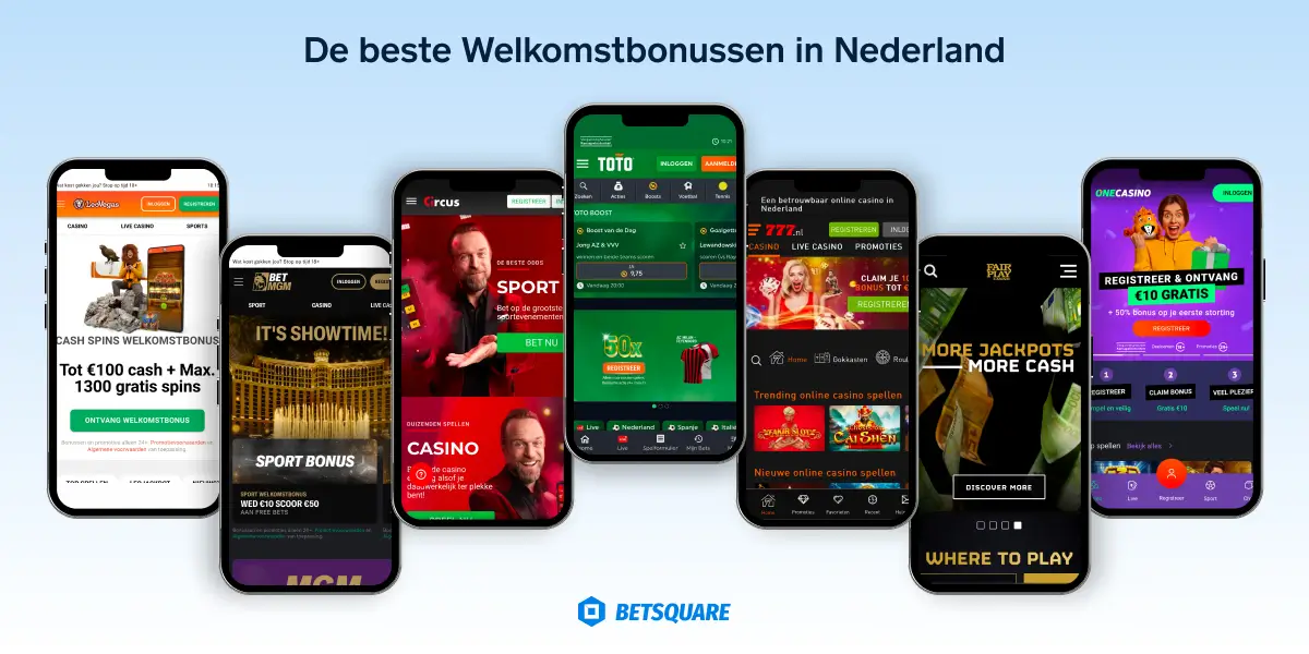 De beste welkomstbonussen in Nederland op een rij