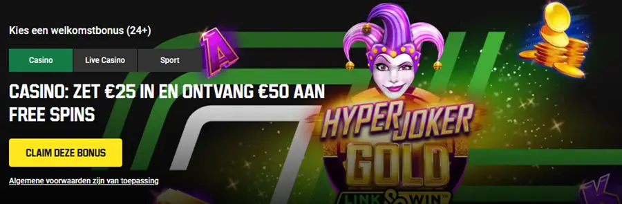 De bonus die je ontvangt, kan per casino variëren. Stortingen worden vaak verdubbeld tot enkele duizenden euro's. Betsquare houdt dit vrijwel dagelijks bij.